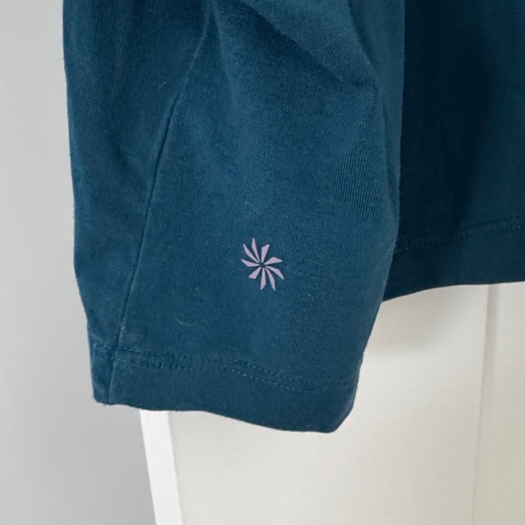 Athleta Teal Short Sleeve Tee - Picture 4 of 4